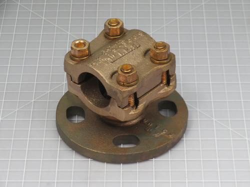 Lot of 2 Burndy  UH153CG9  Bus Support Connector  For Sale