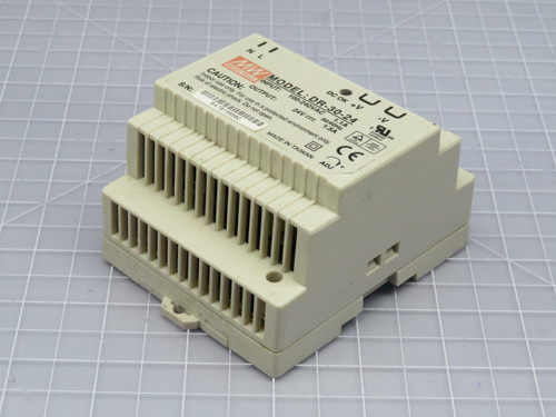 Mean Well DR-30-24  Single Output 24V Dinrail Power Supply AC/DC  For Sale