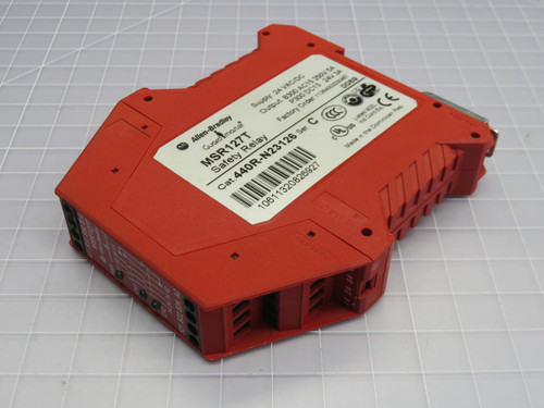 Allen Bradley  440R-N23126  Guard Master MSR127T Safety Relay  For Sale