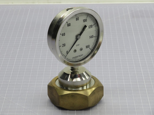 Ashcroft  238A460-02  0-16PSI GAUGE  For Sale