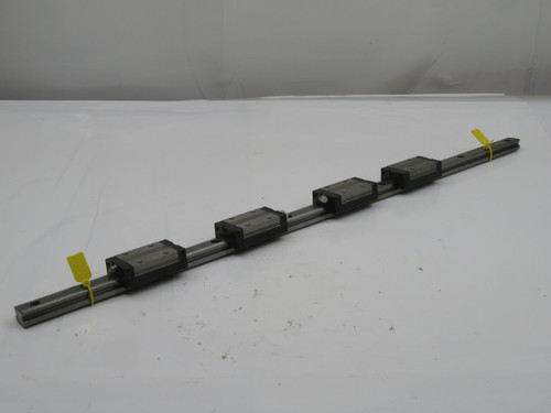 Lot of 4 THK   SHS30-760L  Linear Guide Standard Ball Profile Rail  For Sale