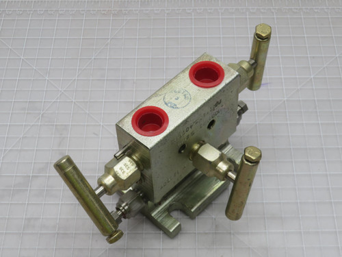 PRECISION GENERAL M694CCT 5 VALVE MANIFOLD HYDRAULIC VALVE T210871
