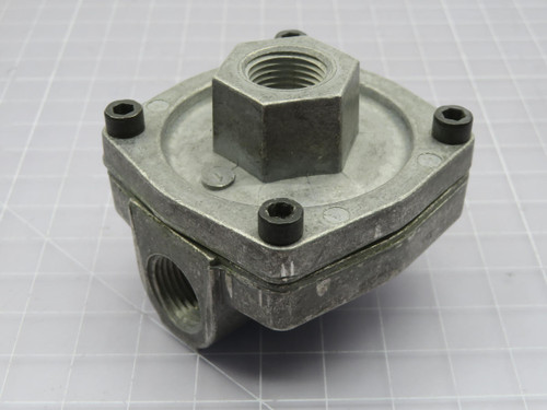 PARKER 0R37B DIE CAST ALUMINUM QUICK EXHAUST VALVE T215908
