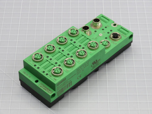 PHOENIX CONTACT FLS PB M12 DI 16 M12 VDC LOGIC I/O MODULE T220511