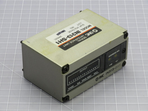 SMC IN313-SH1 SERIAL INTERFACE UNIT POWER CONTROLLER T218780 SMC IN313-SH1 SERIAL INTERFACE UNIT POWER CONTROLLER T218780