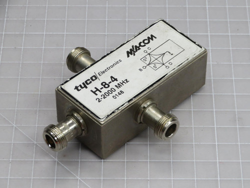 Tyco  H-8-4  Two-Way Power Divider  For Sale