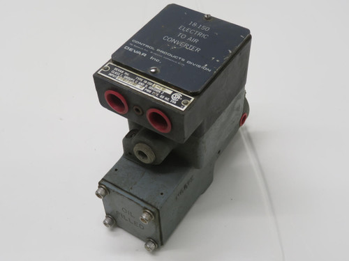 Devar  18-150-1-E6  Electric To Air Converter  For Sale