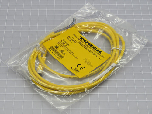 TURCK  PKG 3M-2 U2515-29 3X24 AWG, M8X1 THREADED, 2 METER LENGTH  For Sale