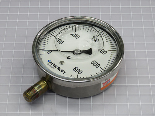 Ashcroft  35 1009AWL02L600#  Pressure Gauge  For Sale Ashcroft  35 1009AWL02L600#  Pressure Gauge  For Sale