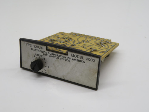 Photoswitch  22DJ4-3000  Open Style Mountable Sensor Controller Card  For Sale Photoswitch  22DJ4-3000  Open Style Mountable Sensor Controller Card  For Sale
