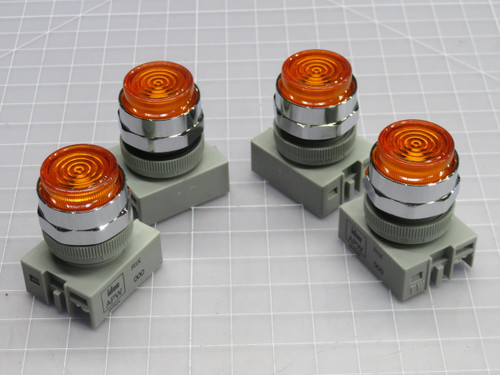 Lot of 4 IDEC  APW199D-A-120  PILOT LIGHT  For Sale