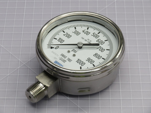 WIKA  232.54  PNEUMATIC GAUGE  For Sale