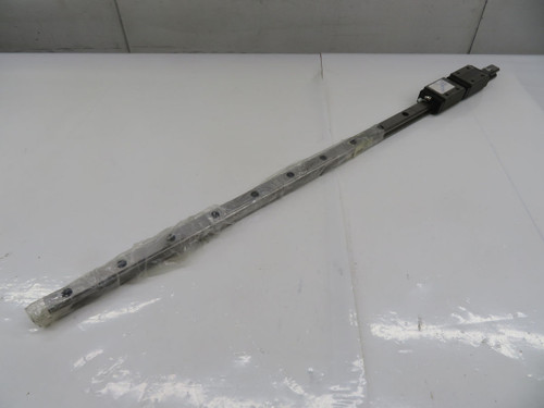 THK  YGH36435-GK  LINEAR GUIDE RAIL 44 INCH W 2 BEARINGS  For Sale