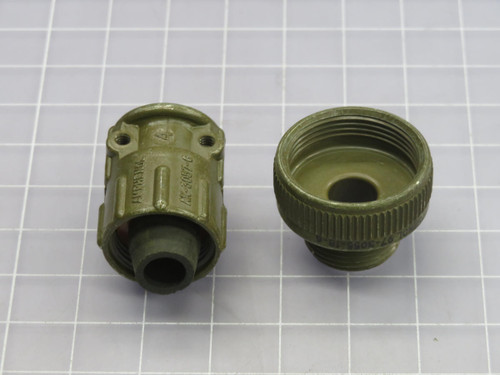 AMPHENOL  10-825923-181  CABLE CONNECTOR RECEPTACLE COVER CAP  For Sale