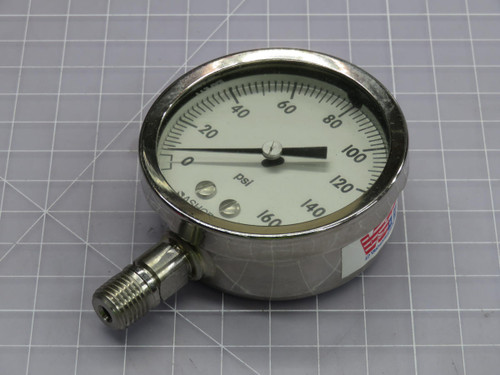 ASHCROFT  25 1009SWL02L  PRESSURE GAUGE  For Sale
