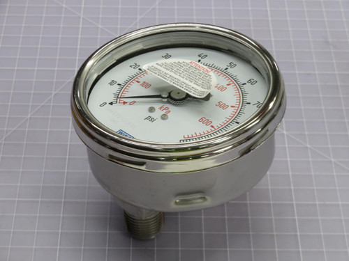 WIKA  232.54  PNEUMATIC GAUGE  For Sale