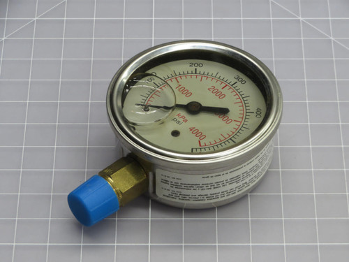 GRAINGER  5WZ75  PRESSURE GAUGE  For Sale