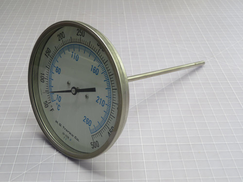 H O TRERICE  52-2278 B8520908 BI-METAL THERMOMETER  For Sale