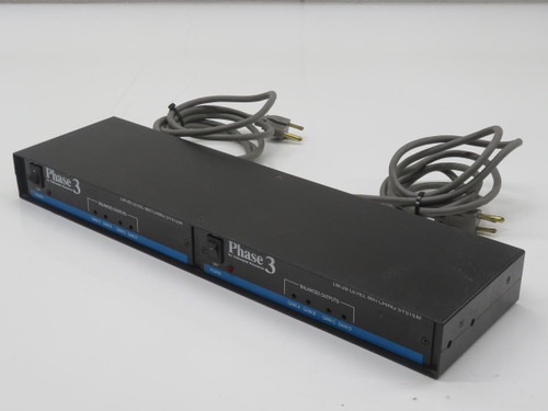 VIDEOQUIP  LM-2B/R2  LEVEL MATCHING SYSTEM  For Sale