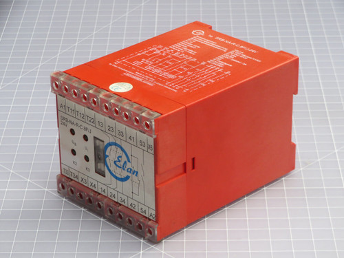 ELAN  SRB-NA-R-C.8F/J-24V  SAFETY CONTROLLER RELAY  For Sale