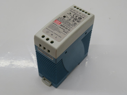 MEAN WELL  MDR-40-12  POWER SUPPLY  For Sale