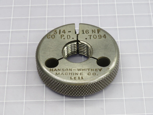 HANSON WHITNEY  3/4-16NF  THREAD RING GAGES  For Sale