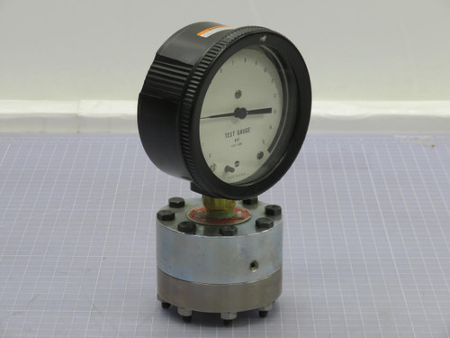 AMETEK  LB VITON TEST GAUGE W SEAL THREAD MOUNT  For Sale