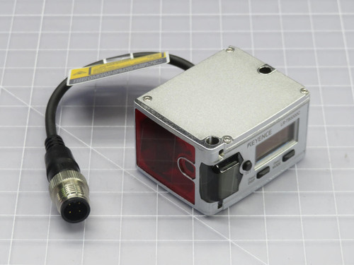 KEYENCE  LR-TB5000C  LASER SENSOR
W/ M12 CONNECTOR  For Sale