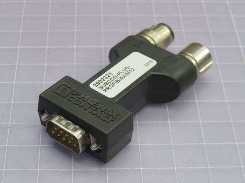 Lot of 5 PHOENIX CONTACT  SUBCON-PLUS-PROFIB/AX/M12 2902321   For Sale