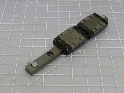 Lot of 2 THK SRS9M  Linear Bearing on Slide Rail  For Sale