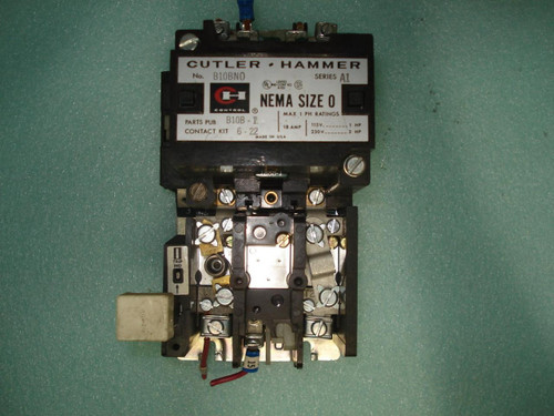 CUTLER HAMMER B10BNO CONTACTOR T7406