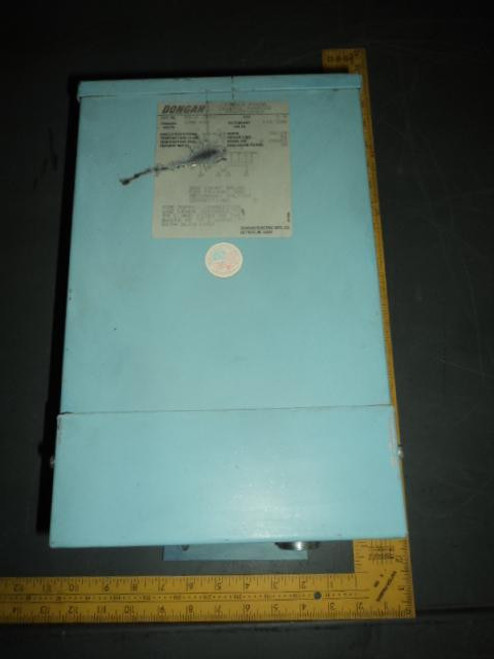 DONGAN 85-5-1551 GENERAL PURPOSE TRANSFORMER 5KVAPRI 190-440V SEC 110/220V  1 PH. T20621