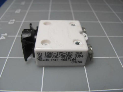 LOT OF 100 MECHANICAL PRODUCTS SNAP ACTION 10 AMP 250VAC/50VDC MINI BREAKERS