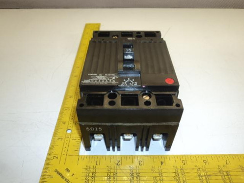 GE THED136015 CIRCUIT BREAKER 600VAC 15A T19167