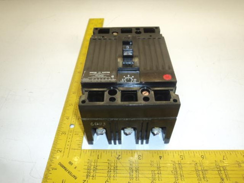 GE TEC36003 MOTOR CIRCUIT PROTECTOR 3 AMP 3 POLE 600VAC T19168