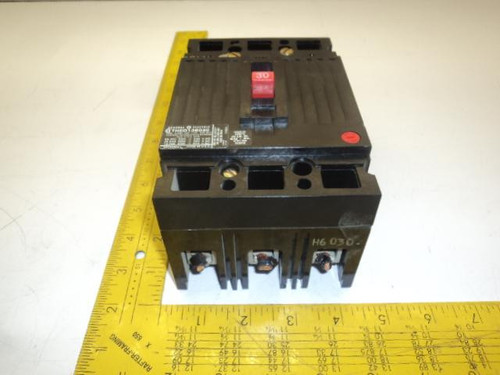 GE THED136030 MOTOR CIRCUIT PROTECTOR 600VAC 30 AMP T19173