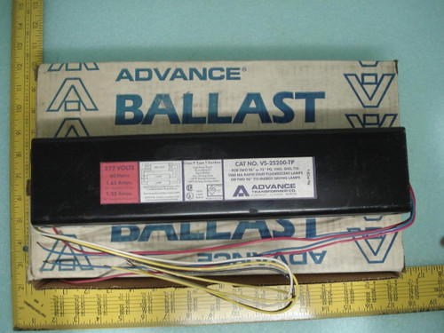 2 ADVANCE BALLAST VS-2S200-TP TRANSFORMER T6984
