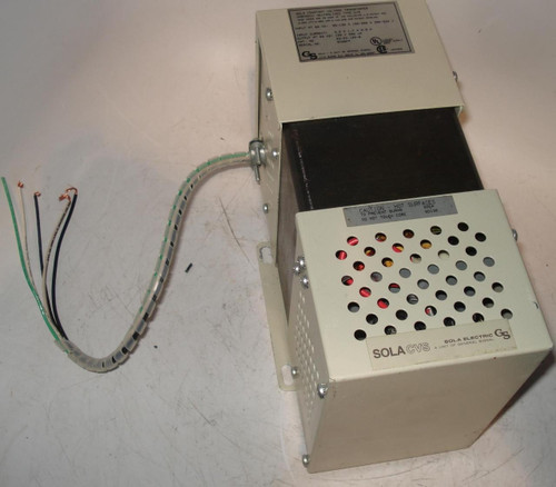 SOLA 23-23-125-8 250 VA CONSTANT VOLTAGE TRANSFORMER T5284