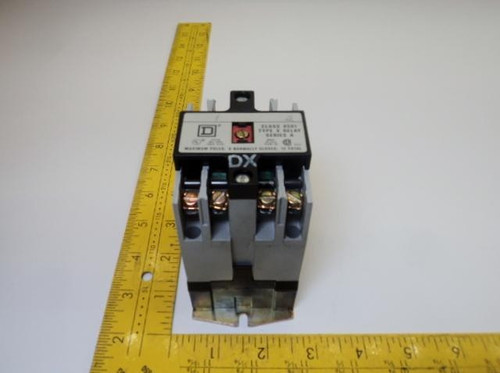 SQUARE D  8501 XO-20 600VAC RELAY T15969