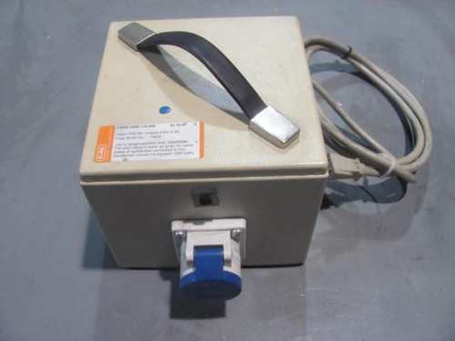 ELNA ES23T-1000-110-230 TRANSFORMER INP 110V 9AOUT  230V 4.3A  T17408