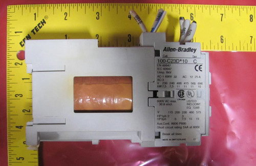 ALLEN-BRADLEY 100-C23D*10 SER C CONTACTOR T6535