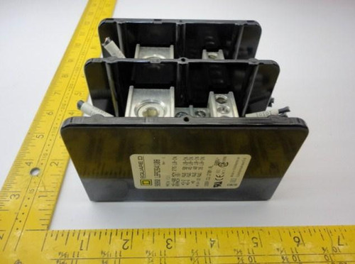 SQUARE D 9080 LBA264108 POWER DISTRIBUTION BLOCK 335A 600VA TYPE LB T15583