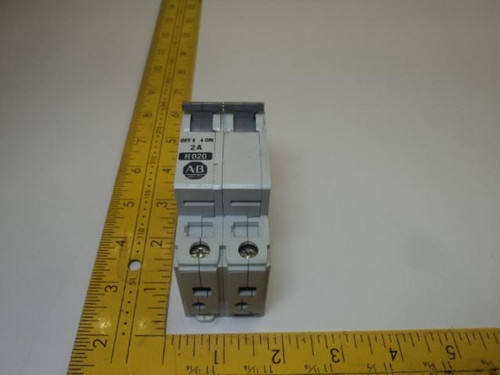ALLEN-BRADLEY 1492-CB2 H020 2A 480VAC CIRCUIT BREAKER T15642