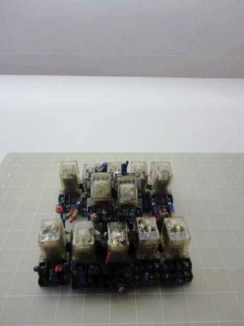 LOT OF 12 AMF POTTER & BRUMFIELD KHU17A11N CUBE RELAY T15566