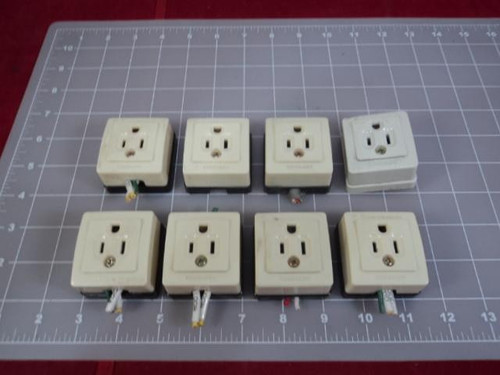LOT OF 8  NATIONAL WK3001 3 PRONG RECEIVERS