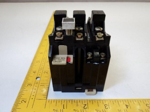 ALLEN-BRADLEY 592-JOV16 SER A OVERLOAD RELAY 120-600VAC 7200VA 720VA T16478