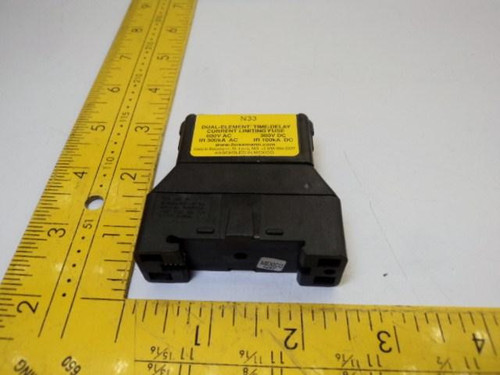 BUSS TCF20 DUAL-ELEMENT TIME-DELAY CURRENT LIMITING FUSE 600VAC 300KA T16486