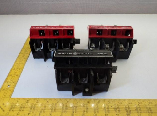 GENERAL ELECTRIC 425D392 PI 4-82 HEAVY DUTY FUSE HOLDERS FOR SAFETY SWITCH T16531