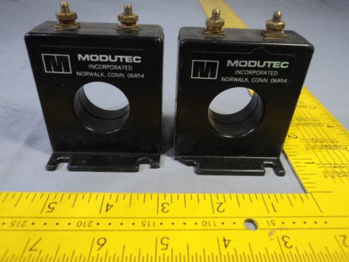 LOT OF 2 MODUTEC 2 SFT-101 CURRENT TRANSFORMER RATIO 100:5600V  T12392