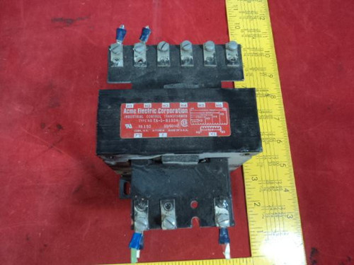 ACME ELECTRIC TA-1-81324 INDUSTRIAL CONTROL TRANSFORMER 150 VAPRI.208/240/277/380/480 VSEC.24 V T12251